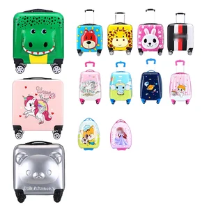 2026 Customizable Multi-Printed Hardshell Carry-On Luggage Fashionable Kid's PC Trolley Case Light Weight Factory