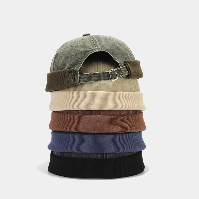 Brimless Docker Hat for Men Adjustable Casual Visor-Less  display picture 1