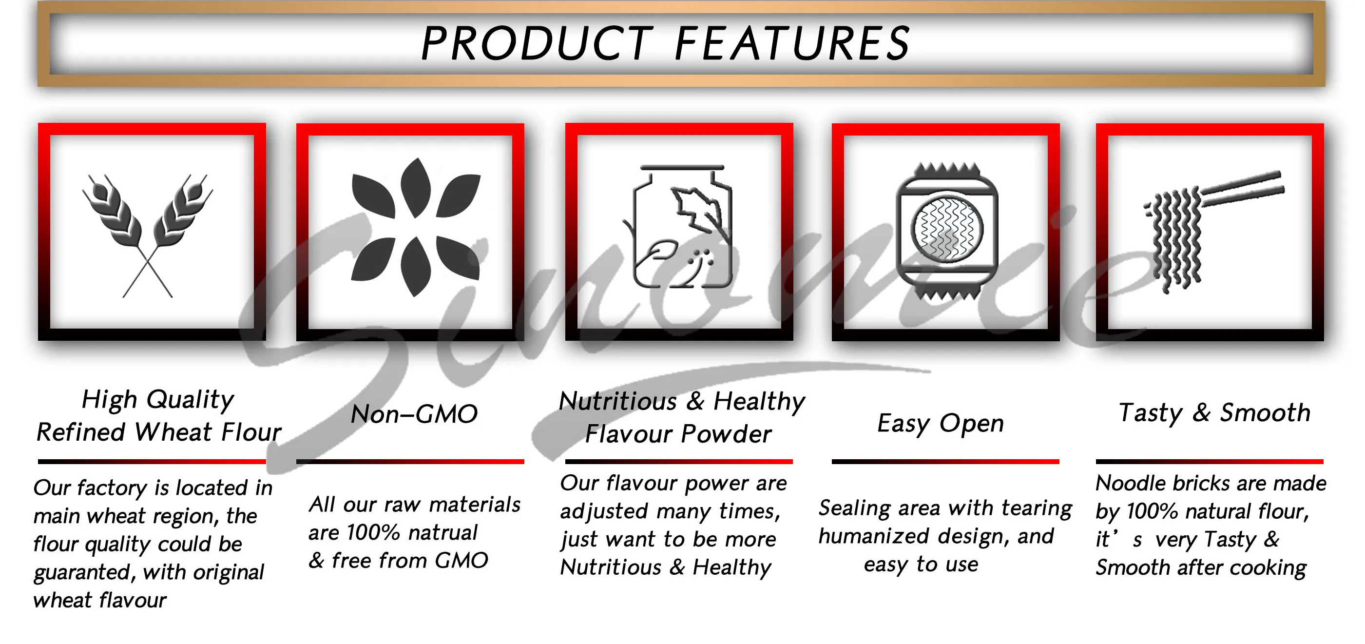 Sinomie Brand Wholesale Korean Noodles Ramen Spicy Kimchi Flavor Halal