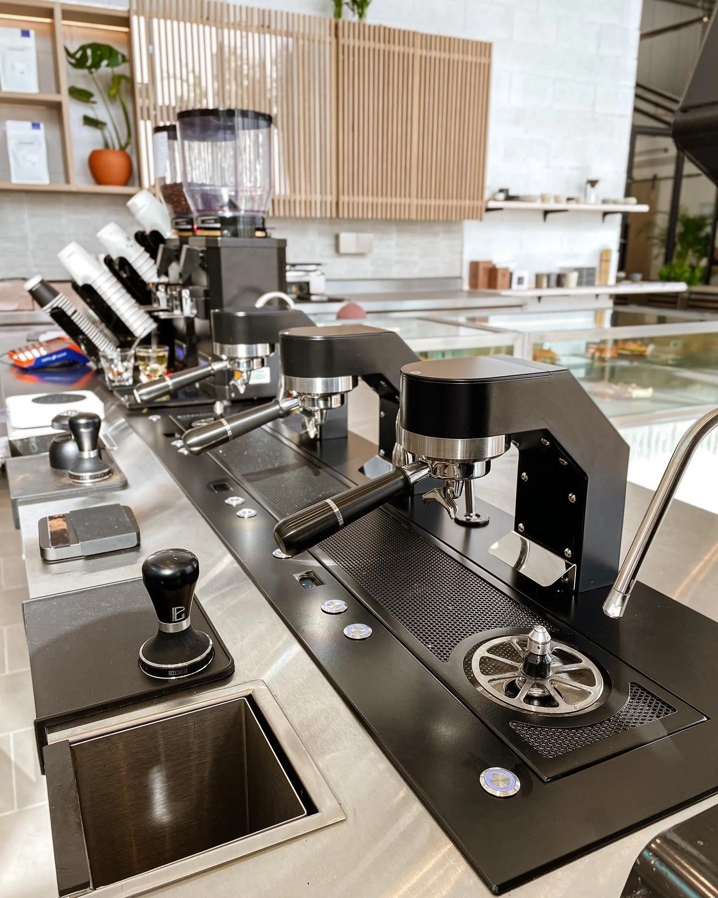 Fashion Double Group Commercial Desktop Table Coffee Machine/under