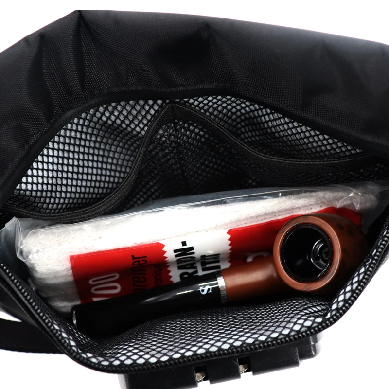 Custom Smell Proof Bag For Smoking Accessories Carbon Lined Herb