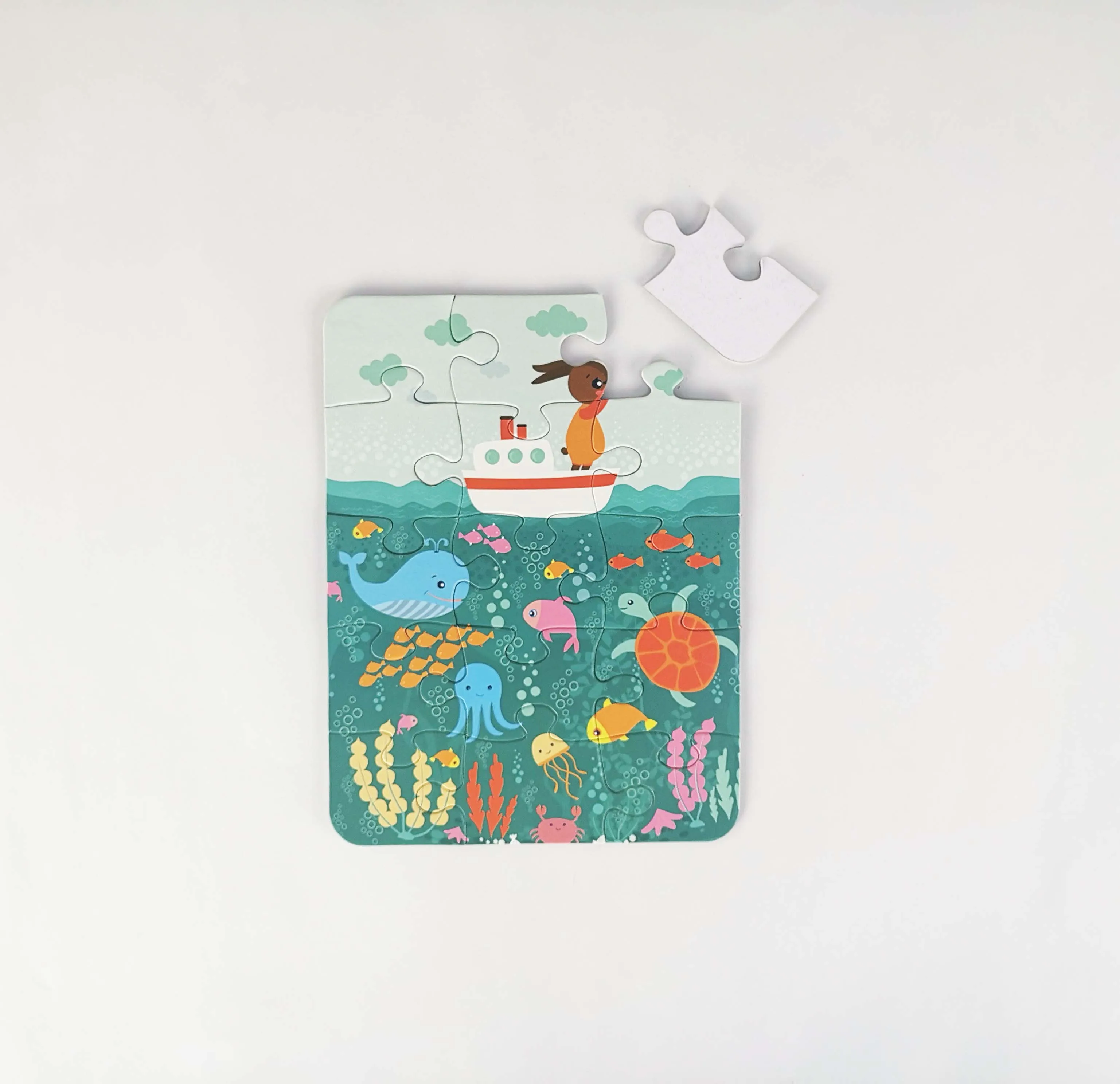 Изготовленный На Заказ крафт-бумага мультфильм животных дети