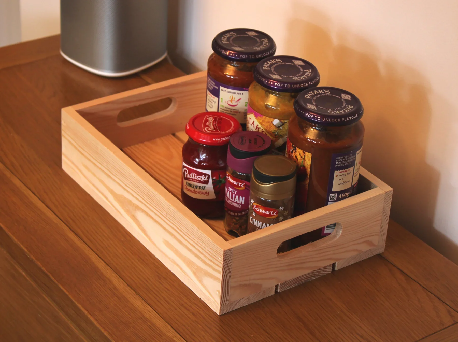FSC Custom Pine Storage Box Natural Color Handmade Wood Crate Small Wooden Shallow Crate Unfinished Wooden Crate Box