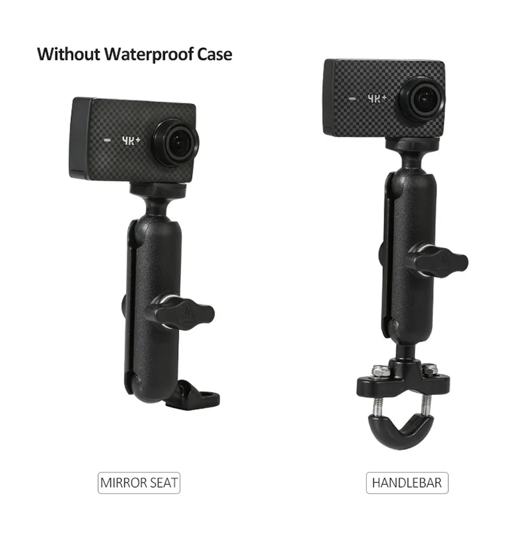 Motowolf Universal Aluminum Stable Camera Holder Motorcycle Bike Camera Mount