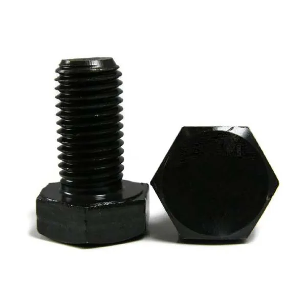 Custom DIN933 Hexagon bolts carbon steel black zinc high quality 8.8 M3 M8 M12 Hex Head Bolts screws