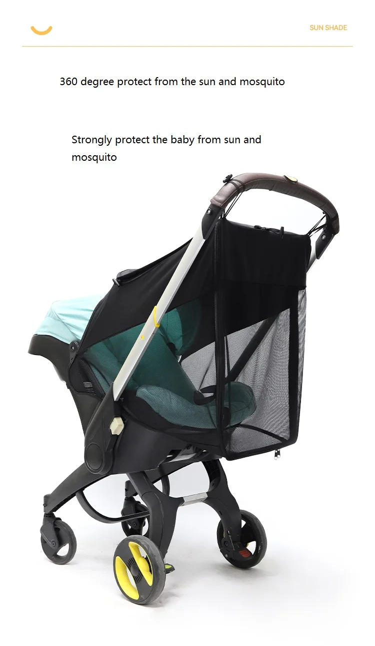 Doona Baby Stroller Sun Shade /sun Canopy 360 Degree Protect The Baby Away From Sun And Mosquito