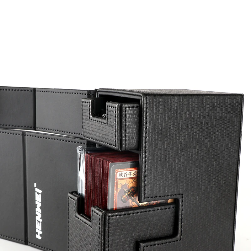 Коробка для карт под заказ коробка игр Yugioh MTG TCG коллекционная карточка из искусственной