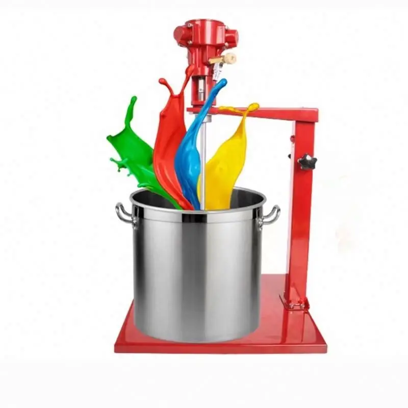 TEBAK  High Efficiency Mixing Soap Pneumatic Lifting Dispersing Liquid Washing 20 L-200 L Mixer Machine