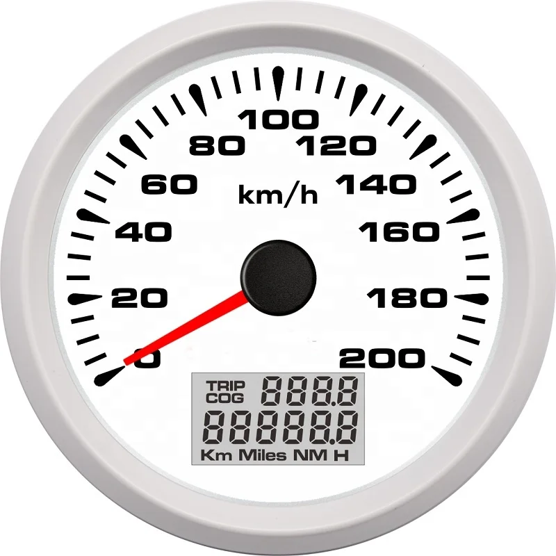
 85 мм GPS Спидометр 200 км/ч одометр песометр с 8 задними фонарями  