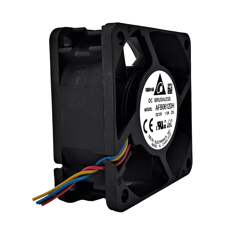 Axial Flow Fan, AFB0612DHZ2U, 12V, 1.1A, 60x60x25.4mm - detail 2