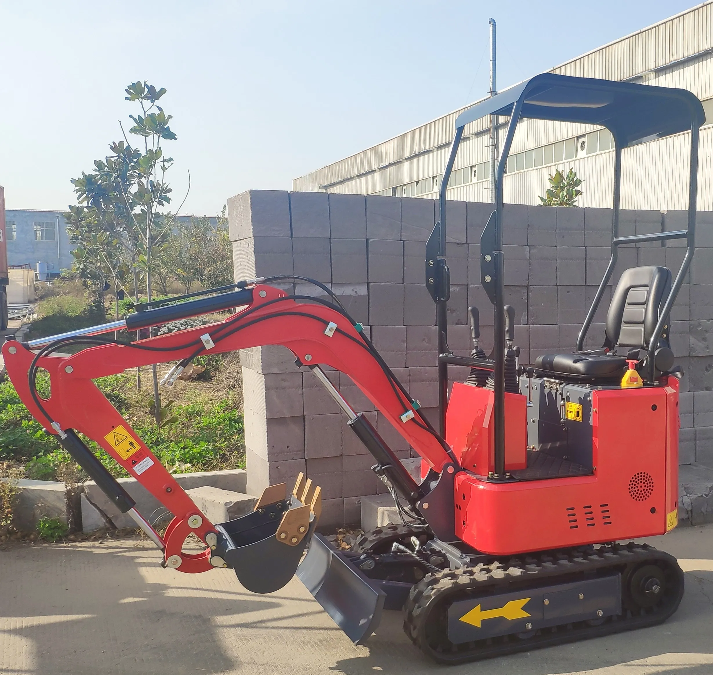 Chinese CE Mini Crawler Excavator with Competitive Prices Micro Diggers
