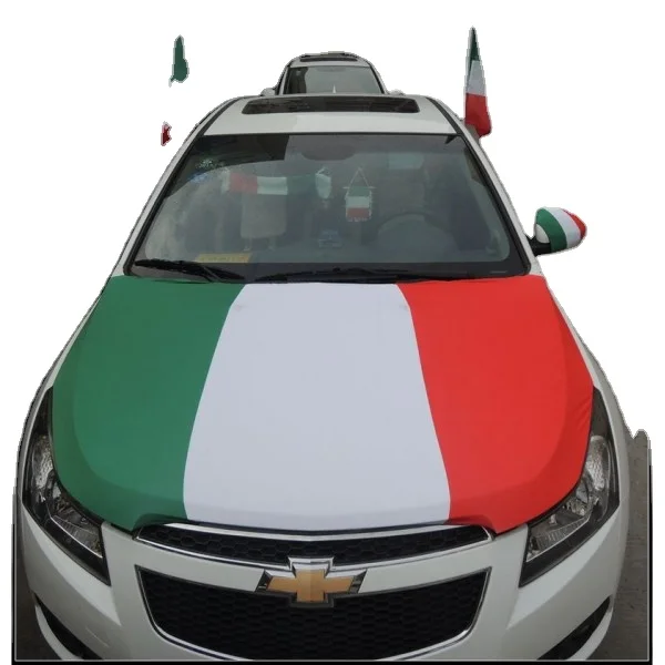 good quality italy national flag italy car hood covers flag
