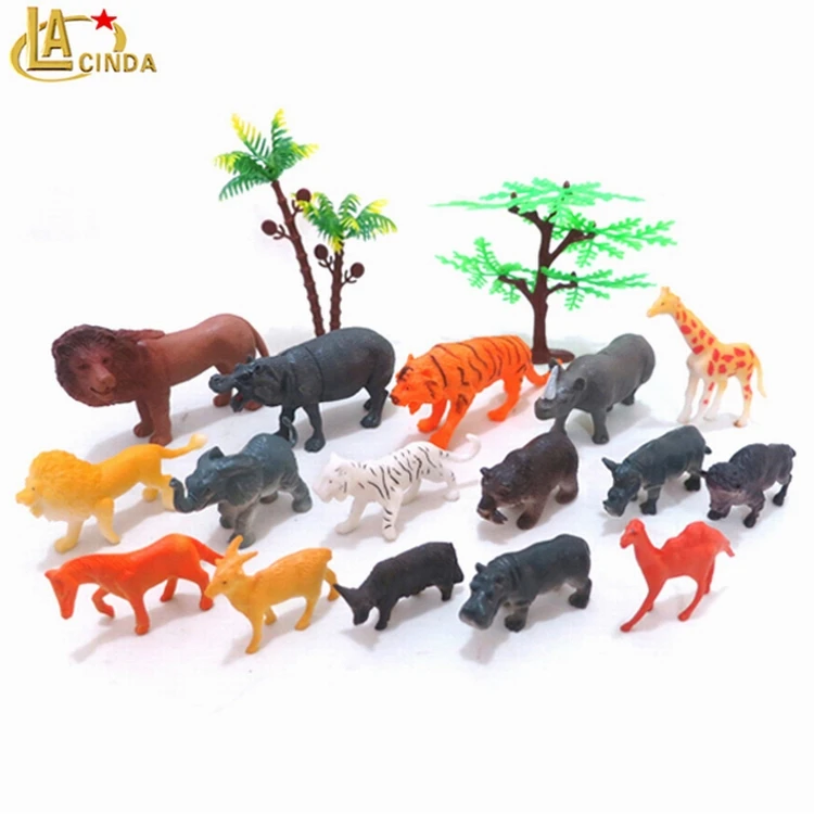 Mini Jungle Animal Toys 4-9cm Small Animal Sofia Plastic Bulk Animal Toys  For Pvc - Buy Bulk Animal Toys,Bulk Animal Toys For Pvc,Sofia Plastic Bulk  Animal Toys Product on 