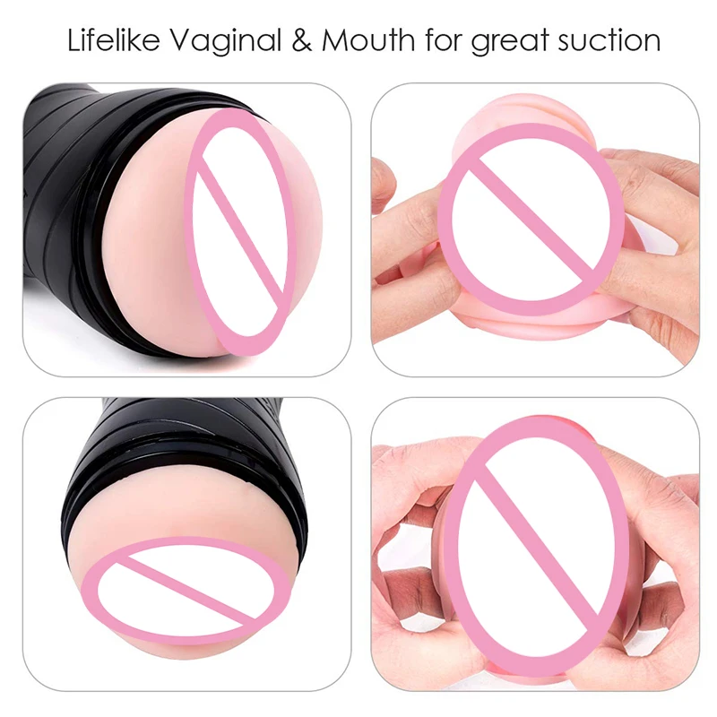 Male Masturbator, Vibrating Masturbator Pocket Pussy, Plump and Soft Fleshy  Masturbating Stroker Toy, Adult Sex Toy for Men