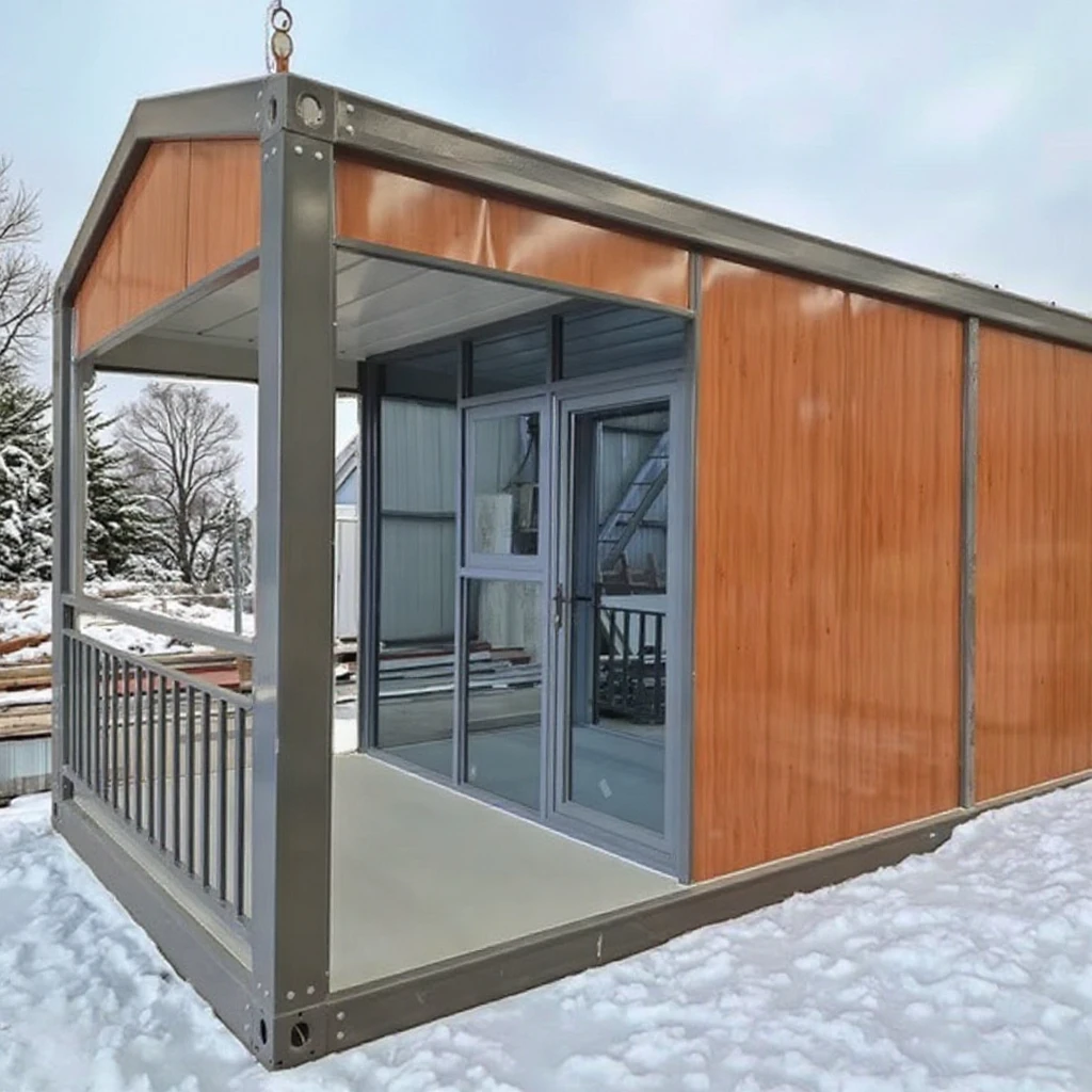 Tanga ya Kifani Chumani rahisi kukaa Container House ya kupakia maji ndogo la kupunguza upole Quick Assembly Secure Container House
