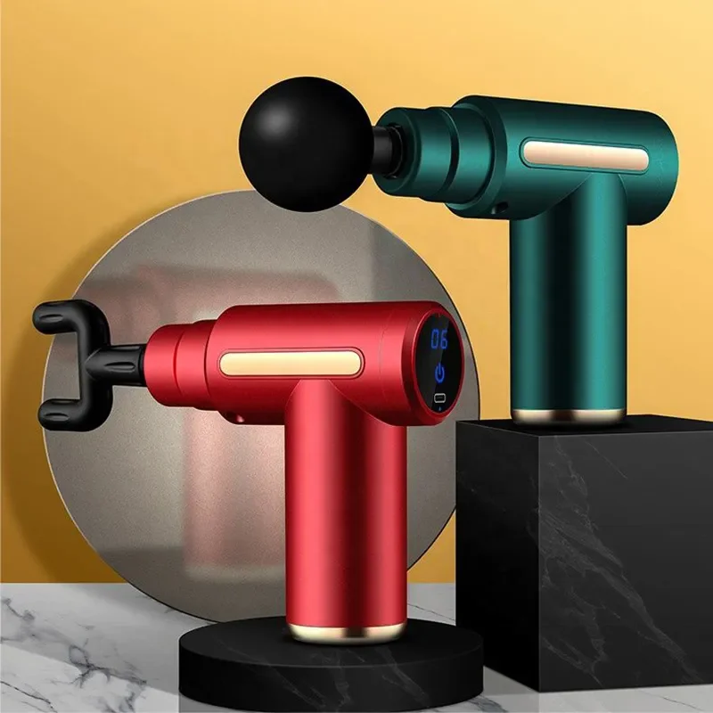 Deep Muscle Mini Massage Gun Convenient Electric Deep Tissue Fascia Brushless Motor Massager Gun