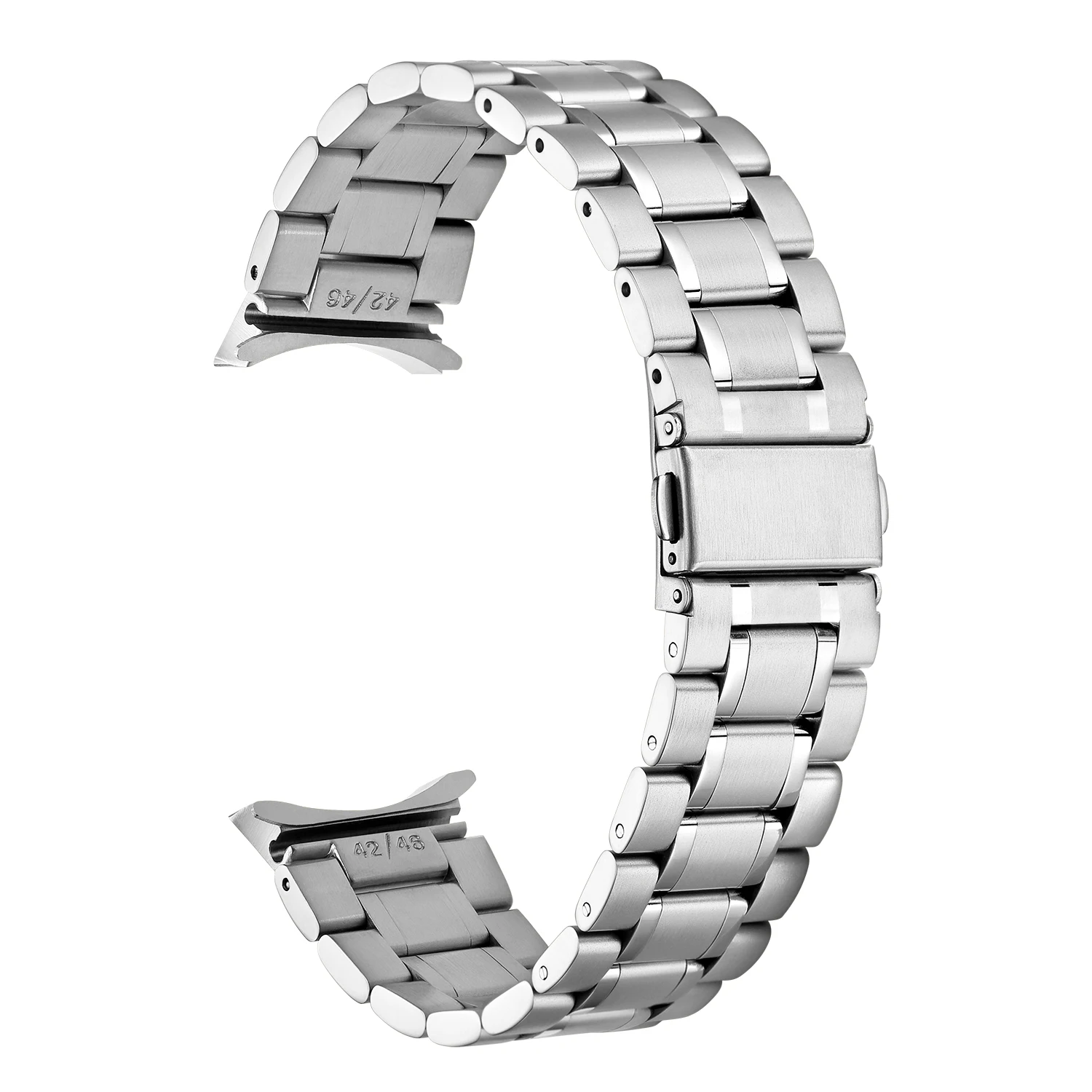 Eraysun Bead Stainless Steel Watch Band for Samsung Galaxy Watch