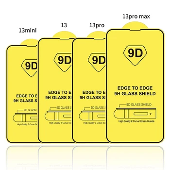Cell phone 9D screen protector tempered glass for iphone 12 11 mini pro max 9d 11d 21d 100d for iphone x xr xs 8 7 6