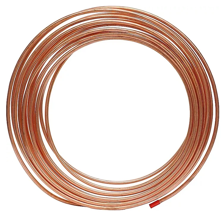 Manufacturer Air Conditioners Refrigeration Copper Tube Ac Red Copper Pipe Coil