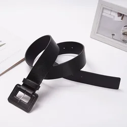 Новый модный простой дизайн мягкий женский ремень с широкой талией из натуральной кожи для