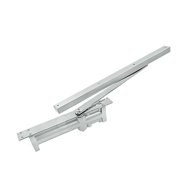 HeavyDutyModernHotelUseAutomaticHydraulicAluminumAlloyAdjustableDoorCloserwithHoldOpenFunction