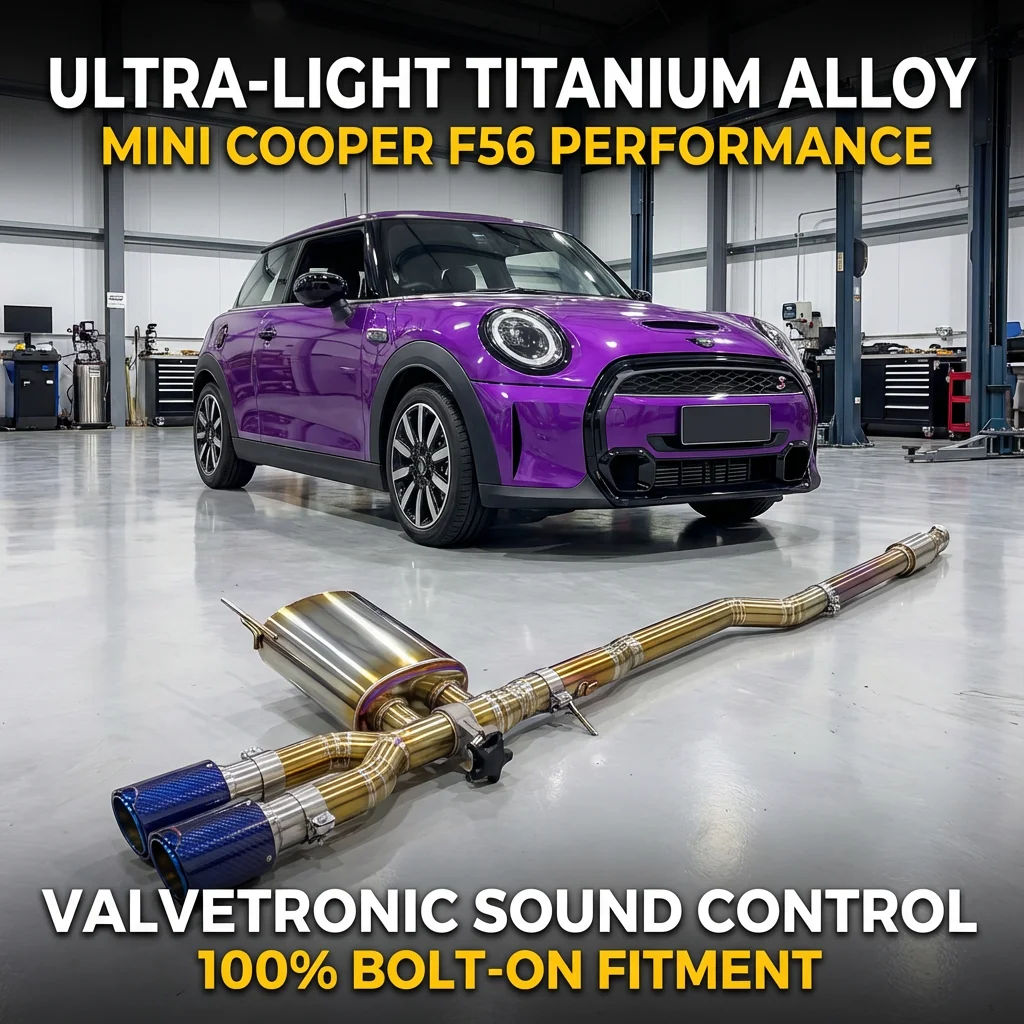 Mini Cooper Jcw Exhaust System 2014-2021 / F55 F56 F57 Performance Muffler Pipes / Direct