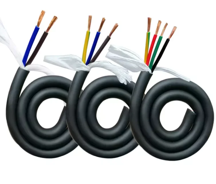 H05Vv-F /TRVV Ultra-high flexible bending resistance oxygen free pure copper conductor drag chain cable