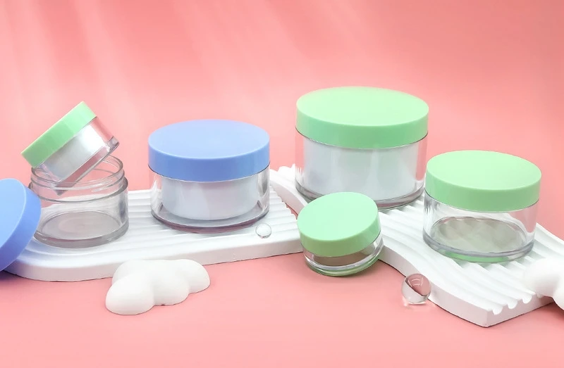 Plastic Jar Green Containers ECO Hairmask Jar Container Cosmetic ...