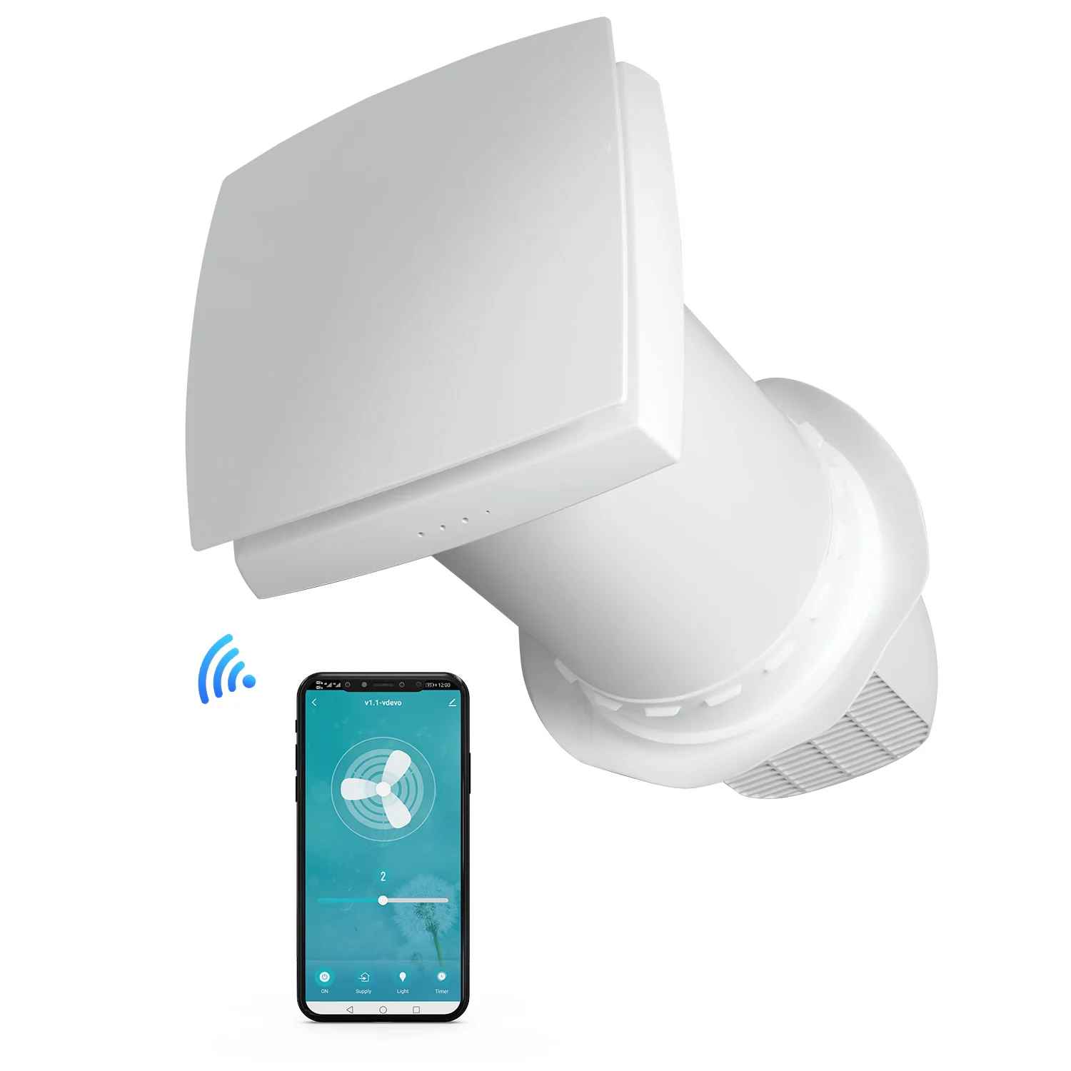 Wholesale Supply Filtered Wall-Mounted Fresh Air Ventilation Decentralised  Mvhr System Wall Hung Heat Energy Recovery Ventilator From m.alibaba.com