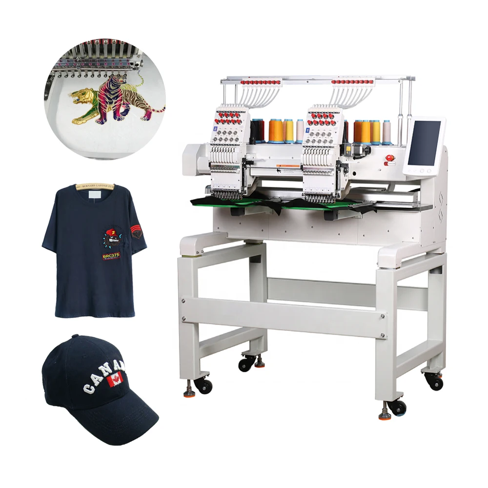 Made 3d/2d Emb Logo3d Puff Sewing and Rail Omatic Trail Digital Printer  Tshirt Snapback Hat Cap Patch Use 3d Embroidery Machine