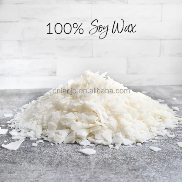 Wholesale Organic Soy Wax C3 100 Pure Natural Materials Smokeless Soy
