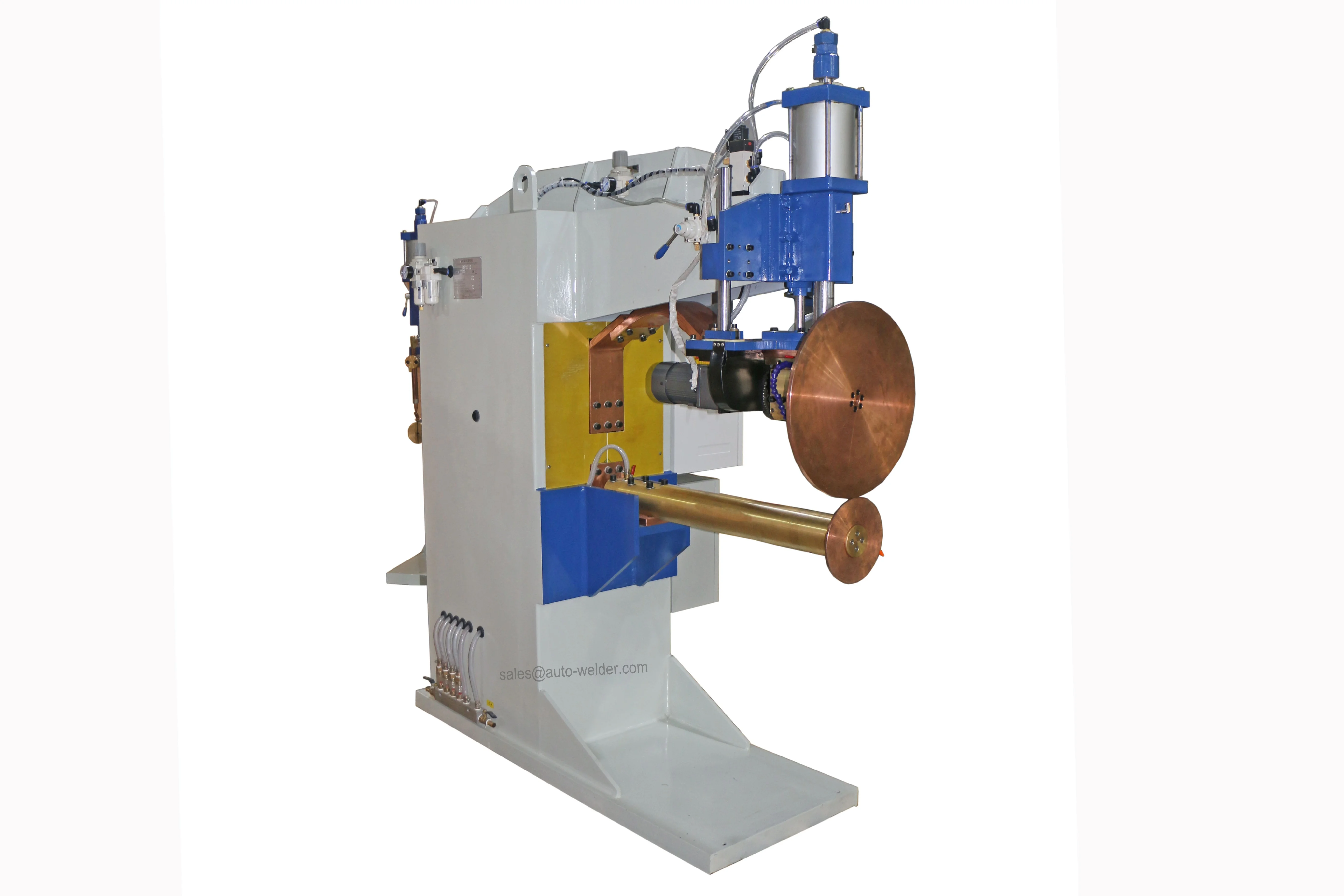 Fn100k Exhaust Muffler /sound Rliminator Rolling Seam Welding Machine