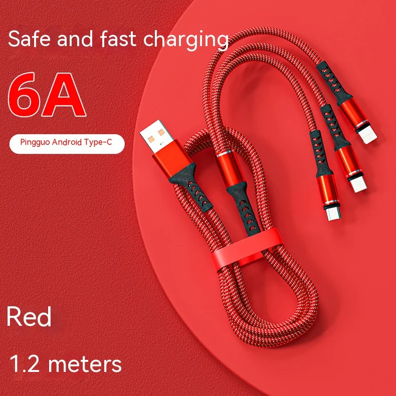 a drag three data cable super fast 3C Electronic Consumer Products Manufacture