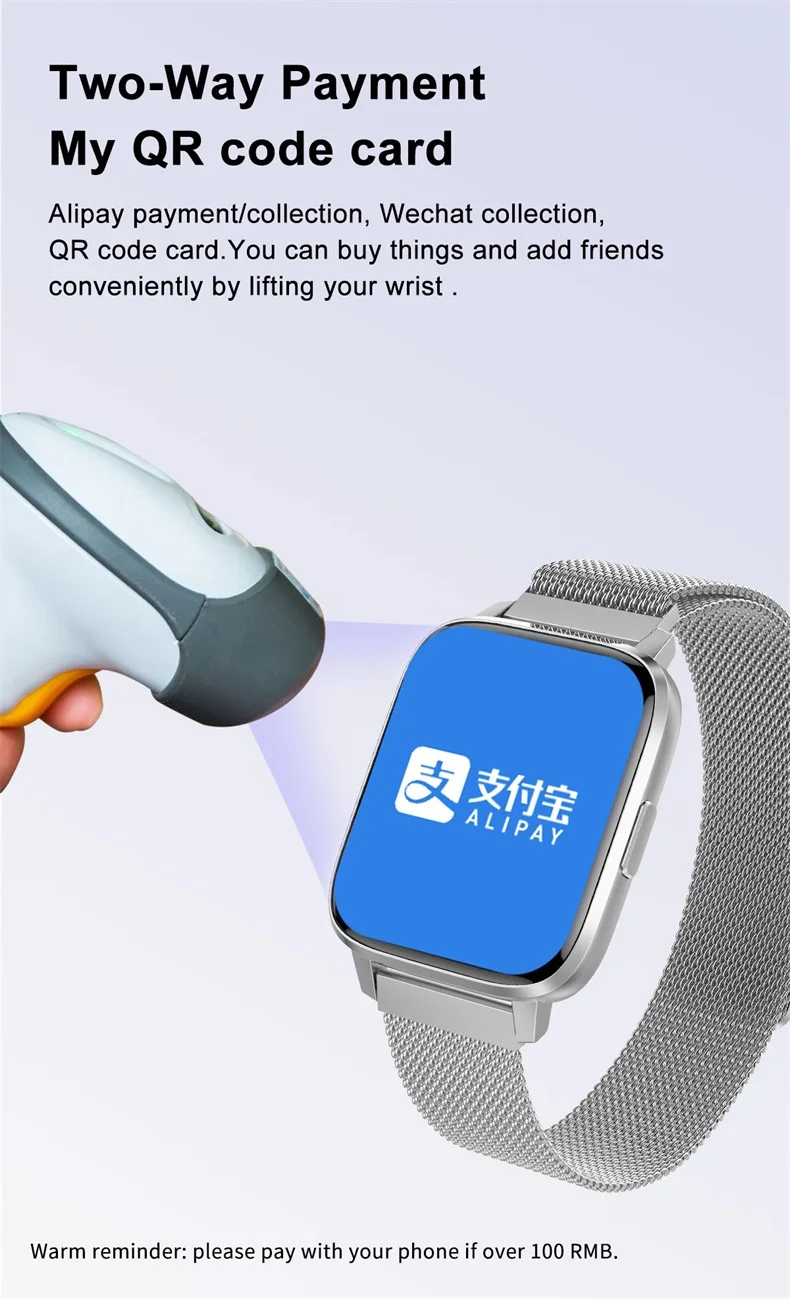 New DTX Smart Watch with 1.9inch Big Screen Men Reloj ECG Heart Rate Blood Pressure Blood Oxygen Smart Watch DTX Max (17).jpg