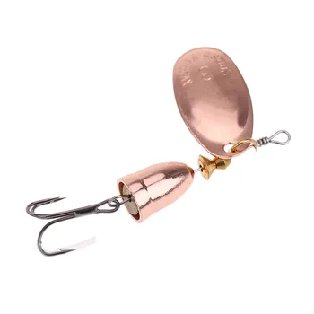 Cheery New Design Metal Spinner Bait 4g-19g Hard Spoon Durable Treble Hook for Ocean Bass Trout Saltwater Carp for Marlin Target – Metal Jig – view 4