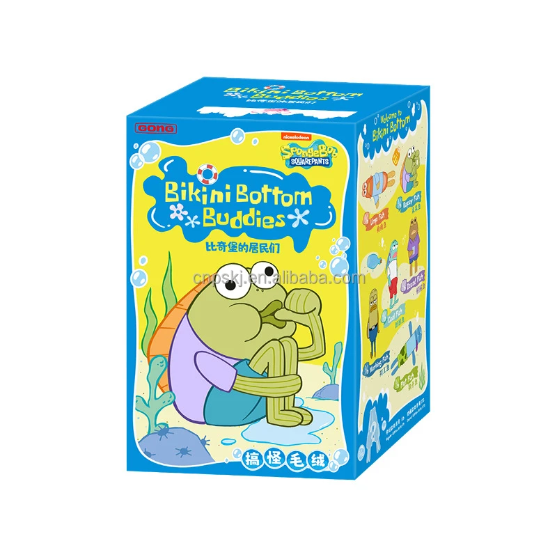 Bikini Bottom Buddies 擁擁魚 呆呆魚 酷酷魚 3点セット Bikini Bottom Buddies Series - 比奇堡的居民们系列 – Art Toy