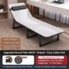 56*170cm Raya Verde + Colchoneta Transpirable 4D (Gris)
