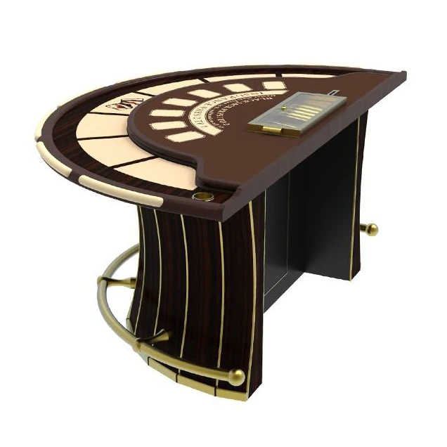 YH Luxuoso Black Jack Gamble Table Casino Mesa De Blackjack Mesa