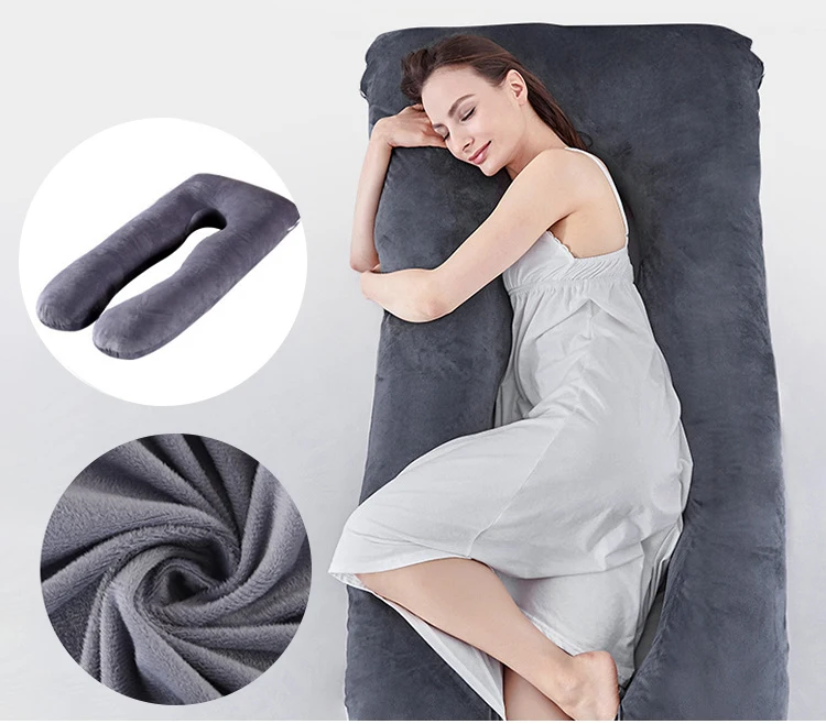 Velvet body outlet pillow