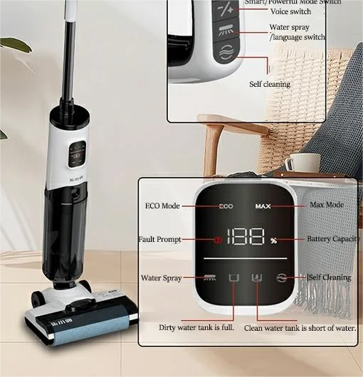 Перезаряжаемый Электрический беспроводной домашний пылесос для ковровых покрытий домашних животных уход за шерстью пола