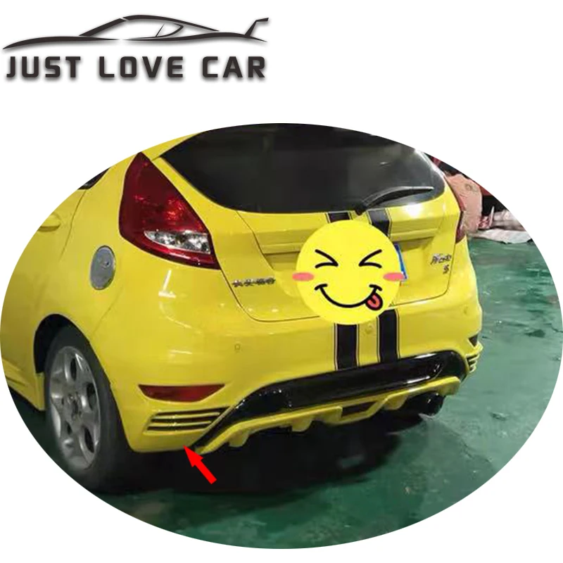 ST CAR BODY KIT for FORD FIESTA FRONT BUMPER LIP REAR BUMPER LIP DIFFUSER SIDE SKIRTS 2009 2010 2011 2012