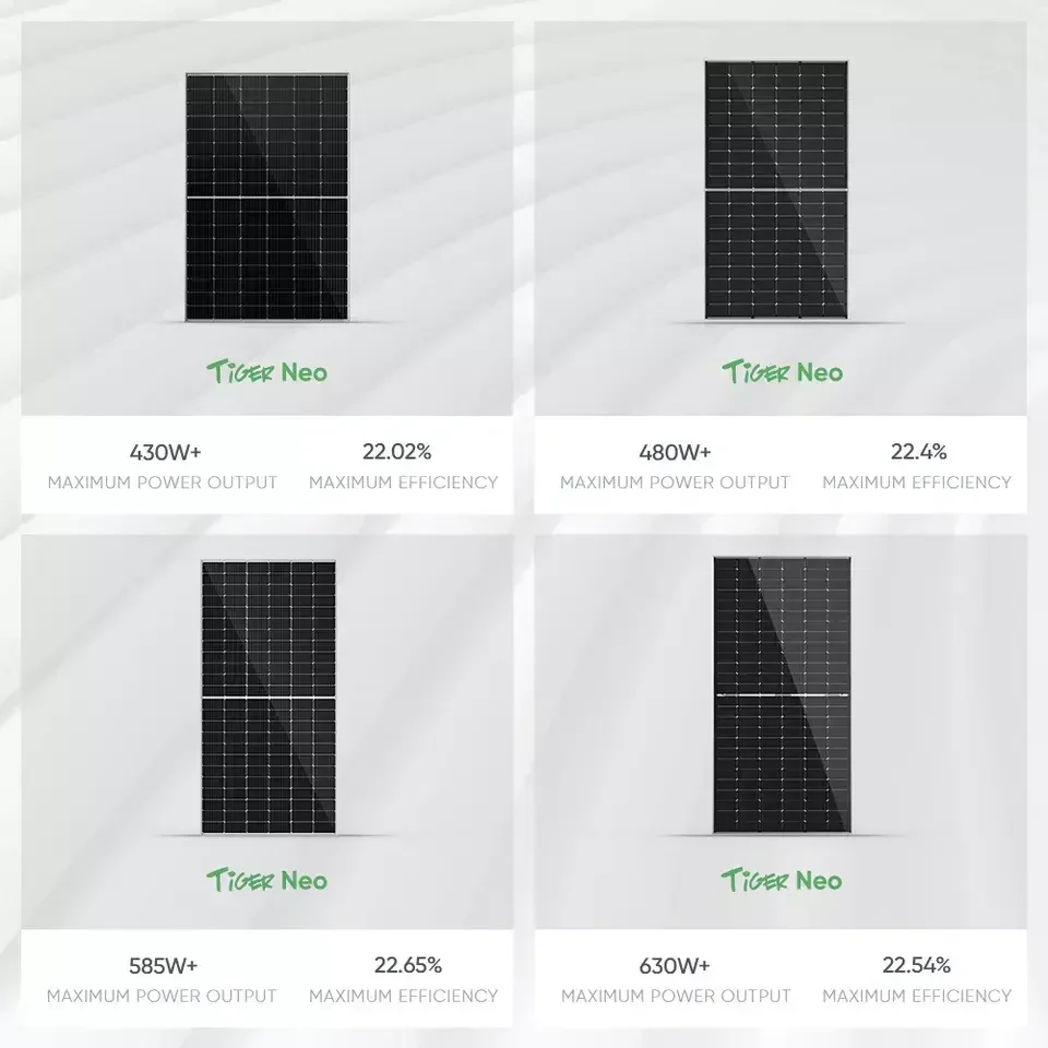 High Efficiency Jinko N Type 580W JKM580N-72HL4-BDV Bifacial Solar Panels Jinko Tiger Neo N-type Double Glass factory