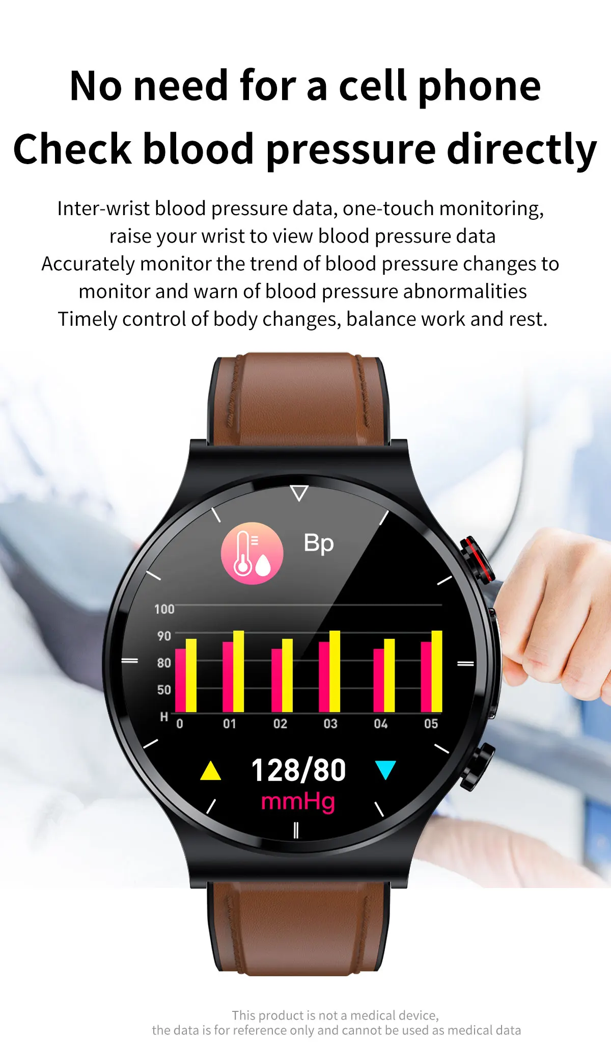 2022 New ECG+PPG Smart Watch Men Sangao Laser Health Heart Rate Blood Pressure Fiess Sports Watches IP68 Waterproof Smartwatch 10