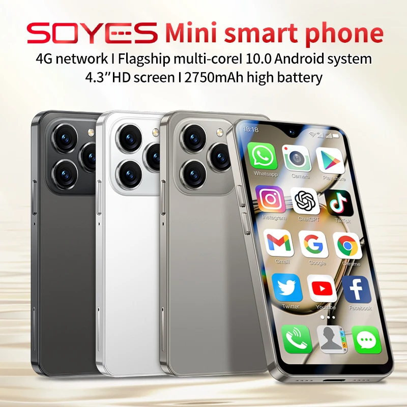 SOYES XS18 Pro Max Mini Smartphone 4,3 