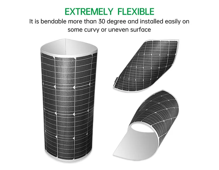 Flexible 300 Watt Solar Cell For Cabin Fishing Boats Flexible Solar Panels Getting Solar Panels