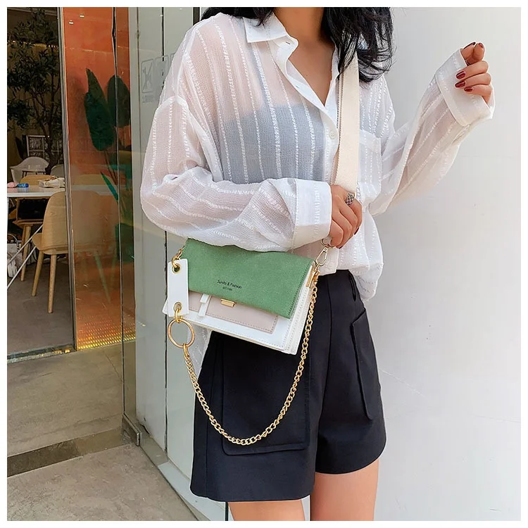 Elegant Women's Leather Chain Shoulder Bag 2025