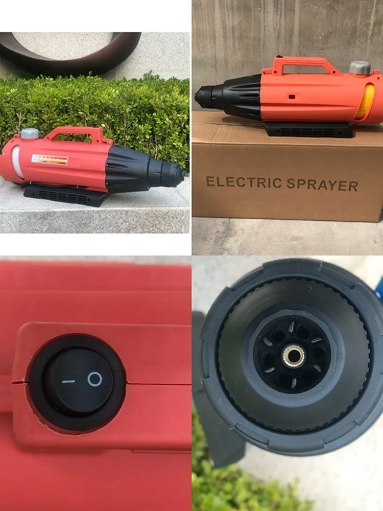 High Efficient Portable ULV Motor Cold Fogger Electric Sprayer Portable Cold Sprayer Electric Spreayer