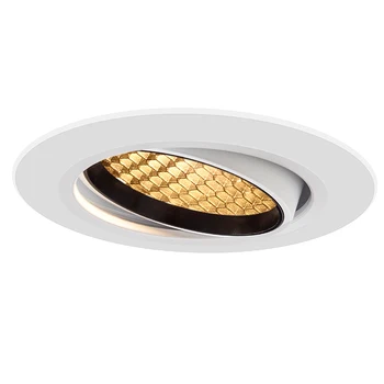 Factory Direct Honeycomb Model Lighting Flicker Free Dimmable Recessed LED down light 20W