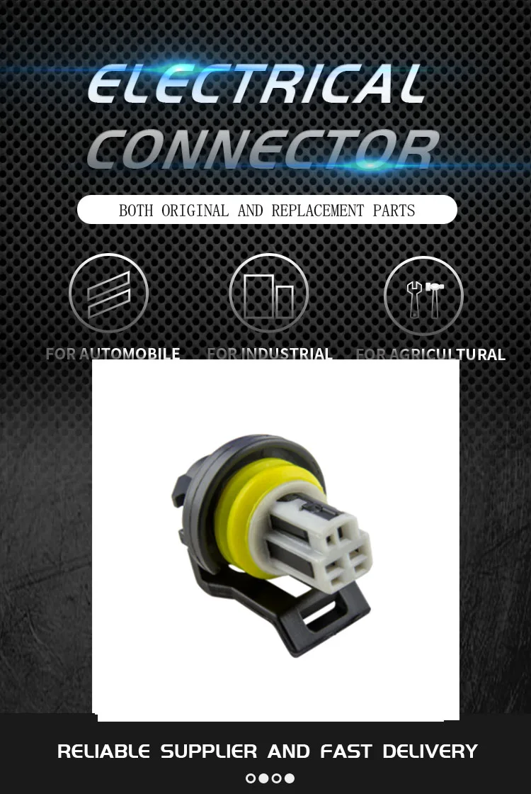 15477863 Aptiv (Delphi) 3 Way Black GT 150 3.5mm Female Throttle  