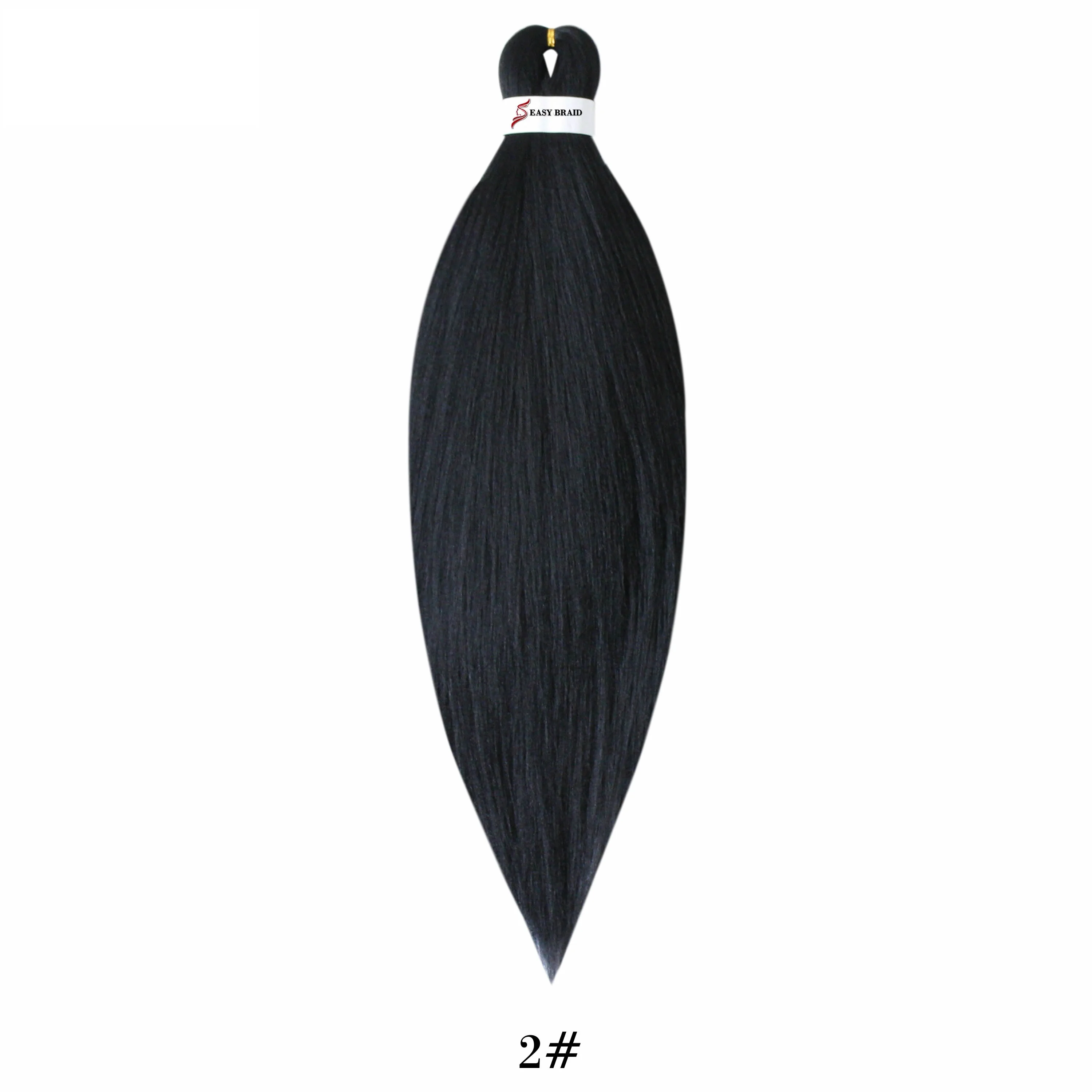 Wholesale Prestreched Box Crochet Hair Attachment For Natural Ombre